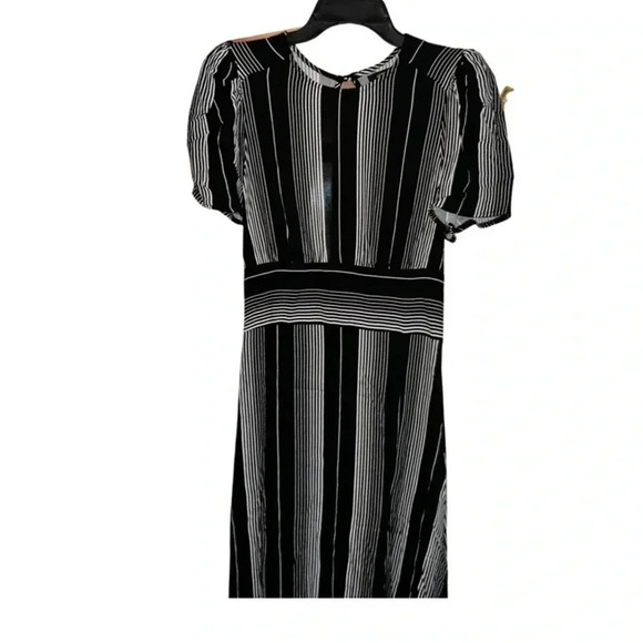 AFRM Lala High Neck Midi Dress Size Medium - Picture 5 of 13